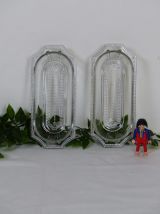 2 coupelles raviers en verre