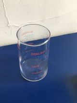 Vase - verre mesureur à cocktail vintage