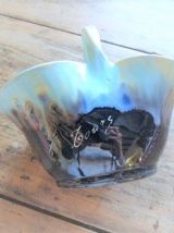 Vase décoratif de Tours avec ANSE année 50