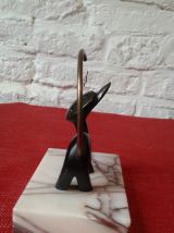 Chat bronze Walter bosse.