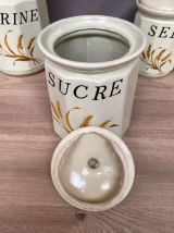 Série de 4 pots à épices