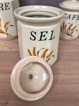 Série de 4 pots à épices