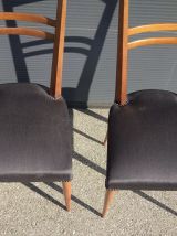 Paire de chaises italienne années 50