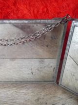 Ancien triptyque de barbier - Années 40