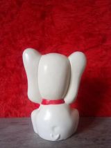 Jolie tirelire éléphant  en céramique - Années 60