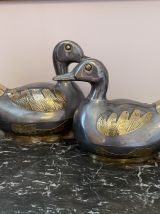 Canards boîte  en laiton 
