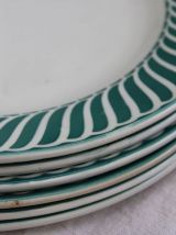 Lot de 6 assiettes DIGOIN