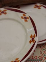 Lot de 8 assiettes dessert