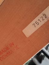 table ovale danoise 160x120cm plaquage hetre natural  h73x 1