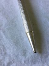 Stylo plaqué argent Must de Cartier