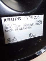 Cafetière KRUPS vintage 70 orange