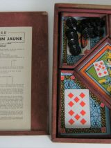 Jeux nain jaune bois vintage Wery notice sans carte pions