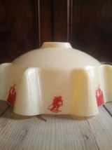 Suspension en plastique vintage - Années 50/60