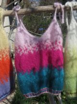 Pulls, Tops en Mohair et soie