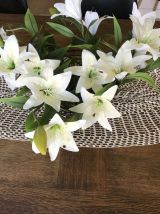 Grand napperon vintage ovale