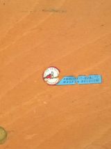 Six chaises scandinave année 70