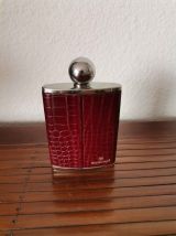 Flasque vintage en cuir