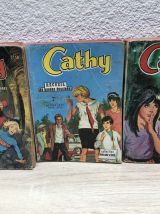Lot de 3 livres " Cathy " anciens