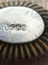 dinette métal argenté