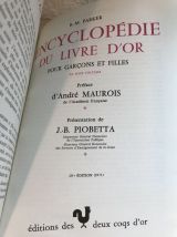 Livre " Encyclopédie du livre d'or pour garçons et filles"