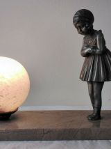 Lampe chevet Art déco Chiparus