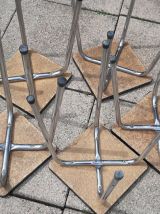 Lot 5 tabourets année 70