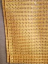 Jolie paire de rideaux orange (vintage)