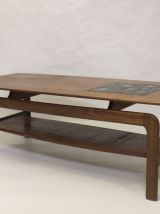 Table basse et teck danois 1970 style Arne Hovmand Olsen.