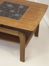 Table basse et teck danois 1970 style Arne Hovmand Olsen.