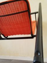 LOT DE 4 MAGNIFIQUES CHAISES DE BISTROT HYPER VINTAGE