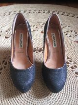 Escarpins noirs "Mariamare" (pointure 37)