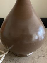 Lampe à poser céramique années 70