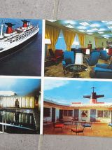 Lot 8 menus paquebot France 