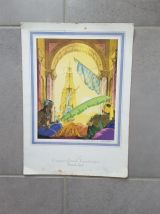 Lot 8 menus paquebot France 