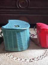 Deux paniers de pêche  en plastique - Syla 