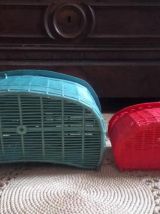 Deux paniers de pêche  en plastique - Syla 