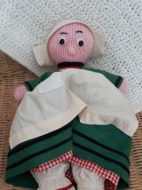 Poupée Bécassine crochet