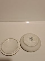 Boîte Porcelaine de limoges décors Floral