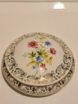 Boîte Porcelaine de limoges décors Floral