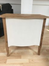 Console chêne relookée