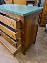Commode vintage 1960 pieds compas