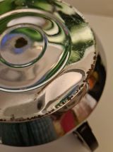 Sucrier Vintage en Métal Chromé