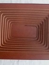 corbeille pliable en  bois