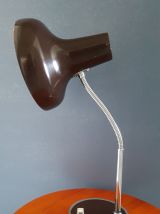 Lampe marron vintage