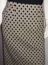 Tailleur  vintage  IRENE VAN RYB laine motifs 38/40