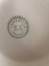 Sucrier mint K &amp; G Luneville.