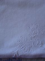 3 Taies d'oreillers Bébé  brodées 40x50cm Vintage