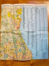 Carte ville de Chicago 1989
