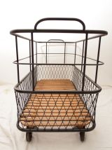  Chariot de boulanger panière en métal industriel