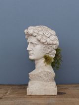 Tête David en plâtre - petite série - n°12